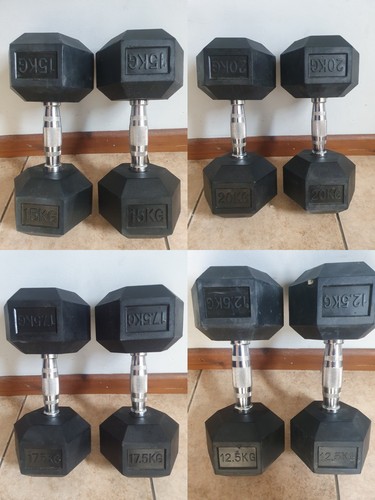 Hex dumbbell set - dumbbell,