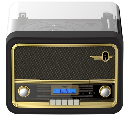 Bush classic retro turntable - bush,