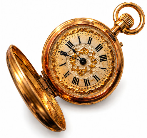 Rare antique swiss 18k - antique,