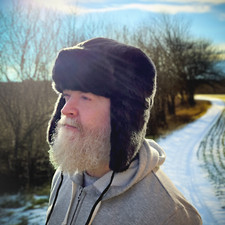 Black Faux Fur Ushanka Winter Warm Russian Style Trapper Hat Sized to Fit