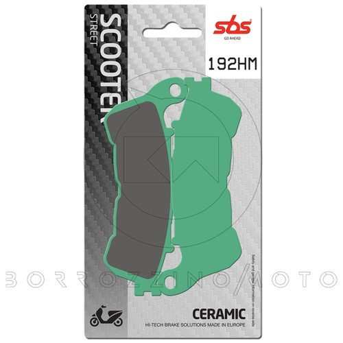 Sbs 192hm brake pads anterior - 192hm,