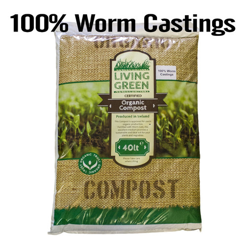 100 vermicompost fresh - 100%,