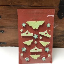 Glow In The Dark Stickers - Wonder Woman - Zara Home Kids - New Sealed