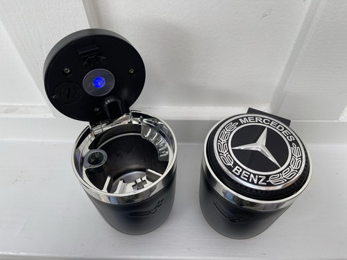 Car ashtray with lid and - car, led