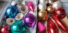 Vintage Christmas Decorations  . Some  very old concaves included