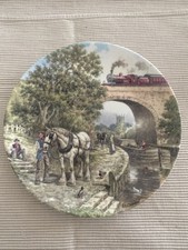 Wedgwood China Plate ‘Over The Canal’ No 1131A