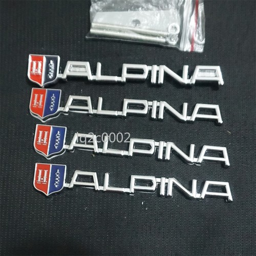 Silver chrome alpina metal - chrome,
