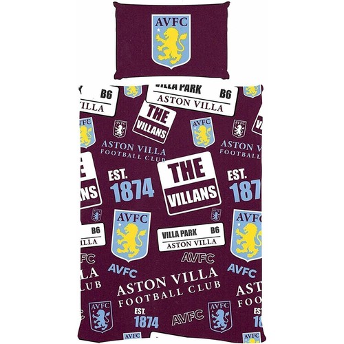 Aston villa patchwork - fc, duvet