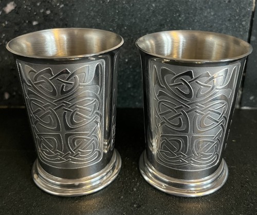 Pair edwin blyde pewter - pair,