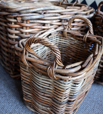 NEW Handwoven Natural Rattan