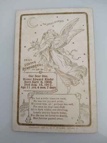 Antique 1917 child kinder - 1917,