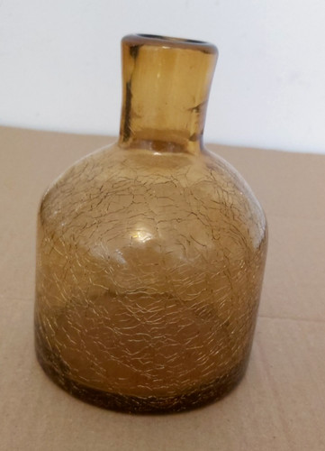 Early vintage amber crackle - vintage,