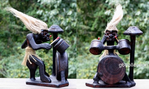 Primitive tribal statue with - tribal,
