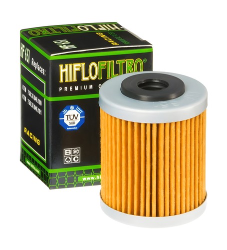Oil filter hiflo hf651 - filter, for
