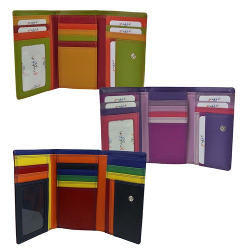 Ladies tri fold flap over - ladies, tab