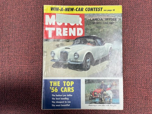 Vintage motor trend magazine - motor,