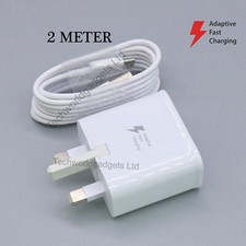 Fast Charger Adapter Plug & 2M