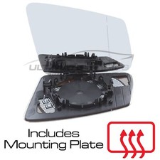 Wing Mirror Glass Mercedes C