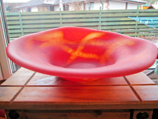 HUGE Roger Tye Phoenix Hot Glass Studio British Studio/Art Glass Sculptural Bowl