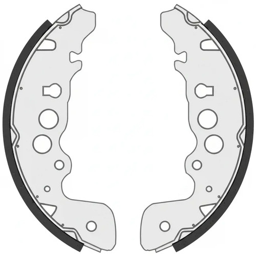 Brake shoes 87470 - , for