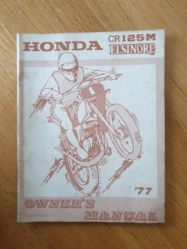 Honda cr125m elsinore - honda,