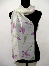 Laura Ashley 100% Silk Scarf