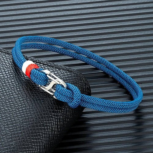 Mens braided rope bracelet - braided,
