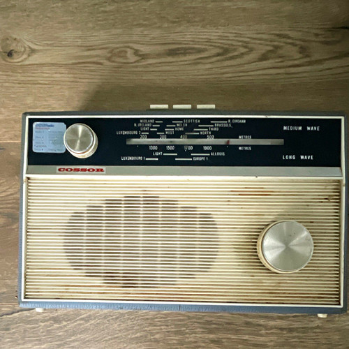 Cossor vintage radio receiver - radio,