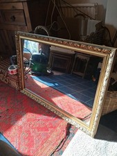 Large Vintage Ornate Mirror 86
