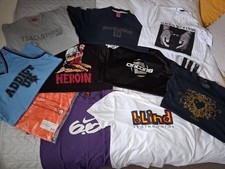 skate tshirt Joblot X 10
