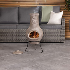 Outdoor Medium Natural Clay