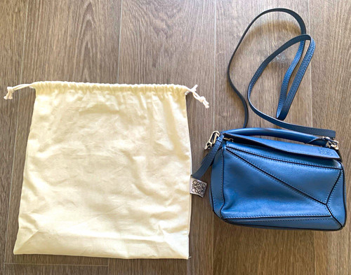 Loew blue leather small - loew,