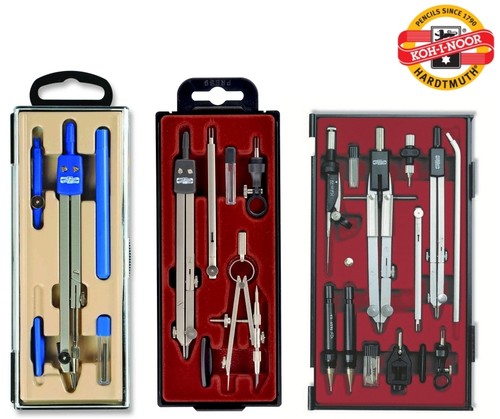 Set compasses koh noor - of, koh-i-noor