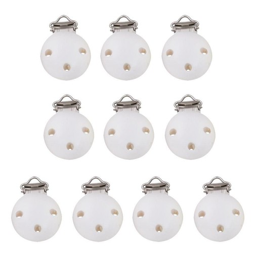 10x holes clips wooden - 10x,