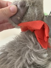 Steiff Vintage Grey Poodle