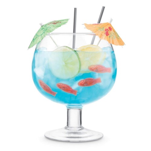 Fish bowl glass extra large - fish,