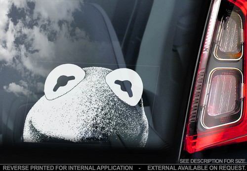 Kermit the frog car window - car,