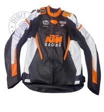 KTM Motorcycle Cowhide Leather