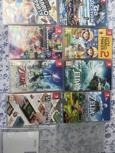 Nintendo switch games - games, empty
