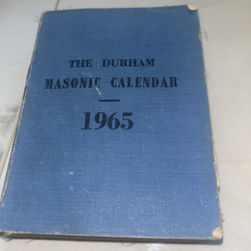 The durham masonic calendar - the,