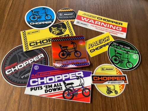 Raleigh chopper 10pc - 10pc, sticker