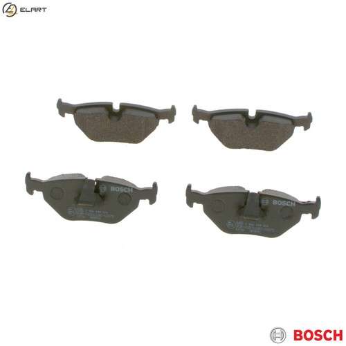 Brake pad set - set,