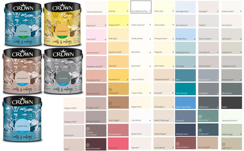 Crown matt emulsion paint - crown,