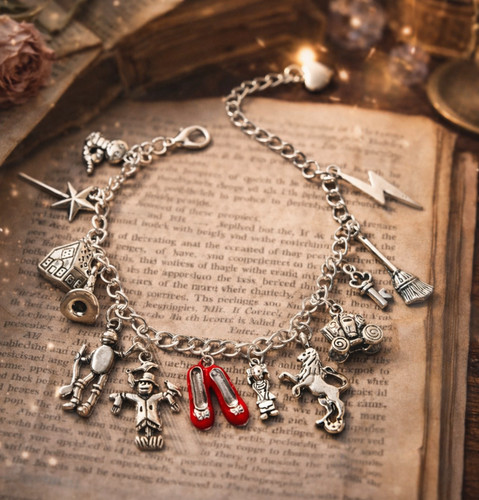 Wizard charm bracelet - oz,