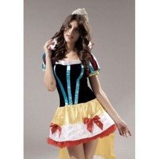 ADULT LADIES FEMALE WOMEN HEN PARTY FANCY DRESS COSTUME OUTFIT Snow Queen - Wor