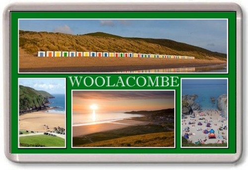 Fridge magnet woolacombe - -,