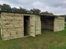 Field Shelter With Store Room