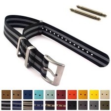 Ribbed nylon nato - nato, watch