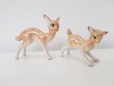 Vintage Small Ceramic Deer Bambi Fawns Lustre 7cm - 10cm