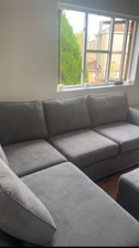LARGE L SHAPED 5 SEATER CORNER SOFA